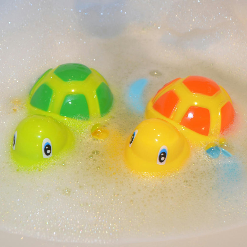 Bath Time: Wind-Up Turtles