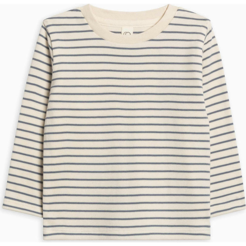 Turk Long Sleeve Crew Summit Stripe / Denim