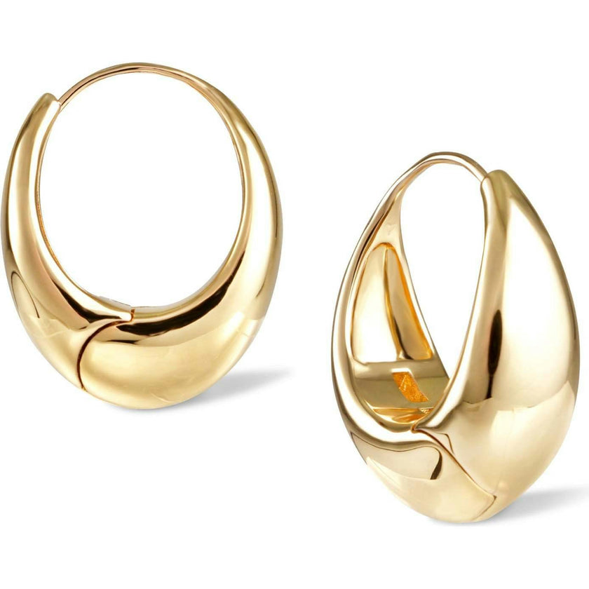 Drop Hoop Earrings