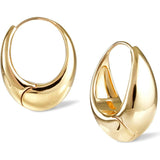 Drop Hoop Earrings