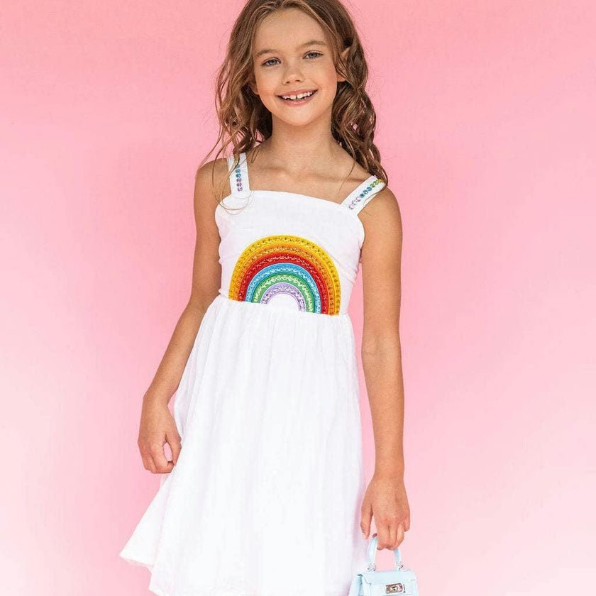 Crystal Rainbow Sun Dress