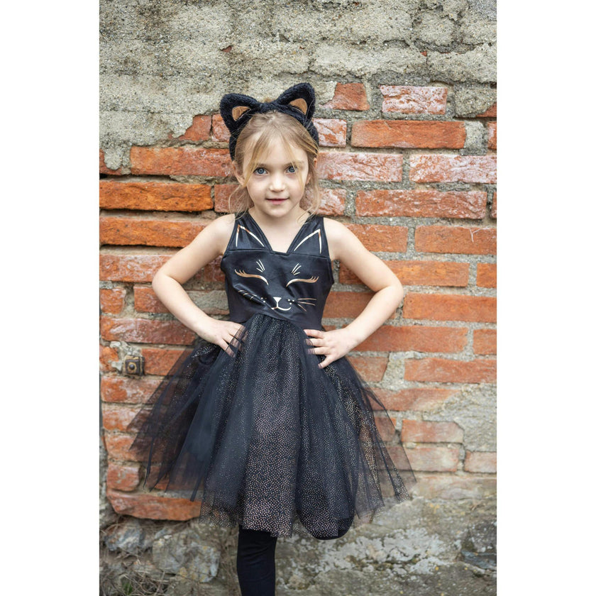 Black Cat Dress & Headpiece