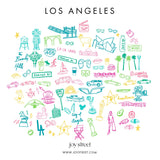 Los Angeles Zip Baby Onesie