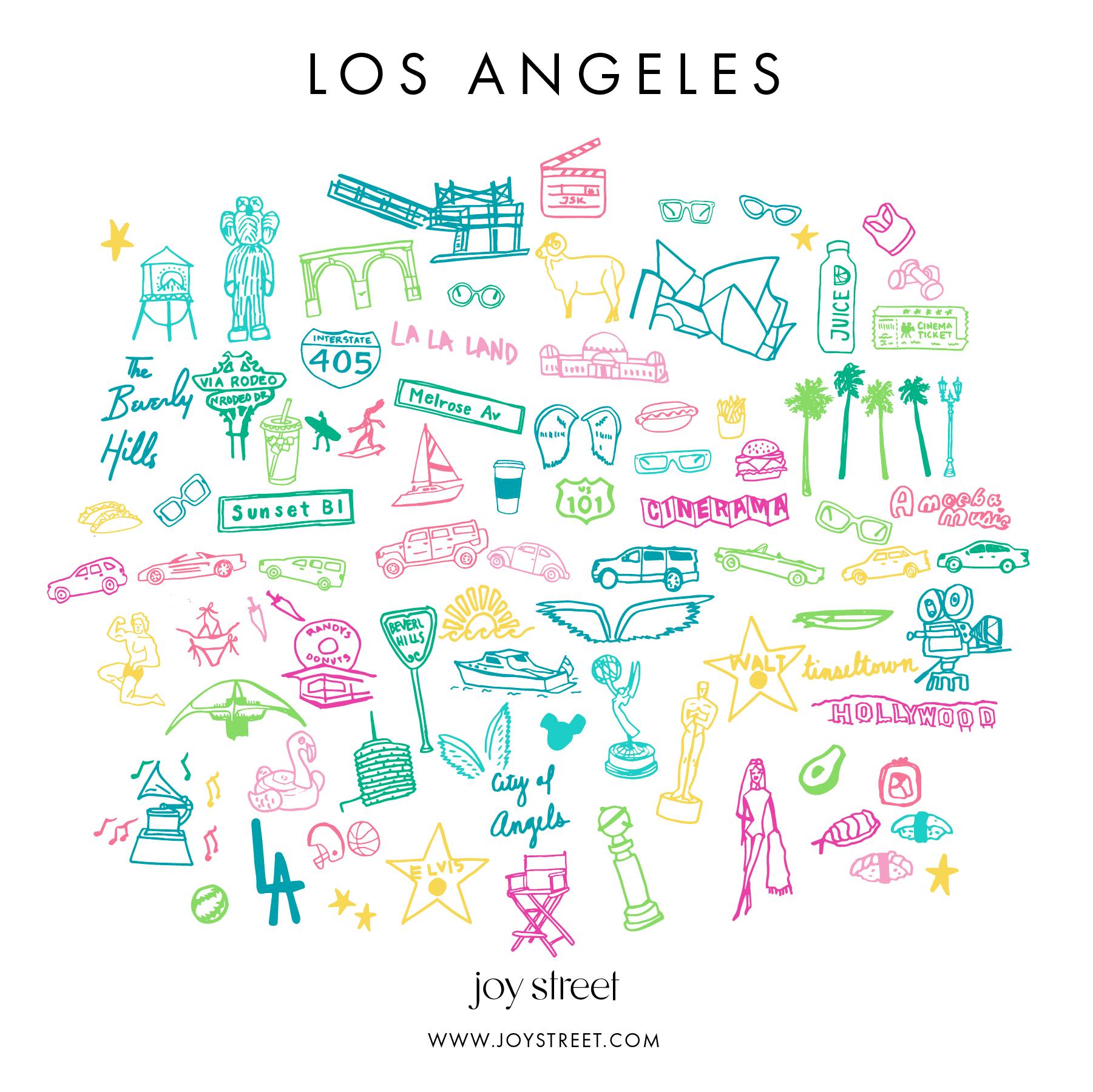 Los Angeles Baby Bandana Bib