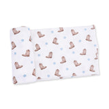 Mini Cowboy Boots - Swaddle Blanket