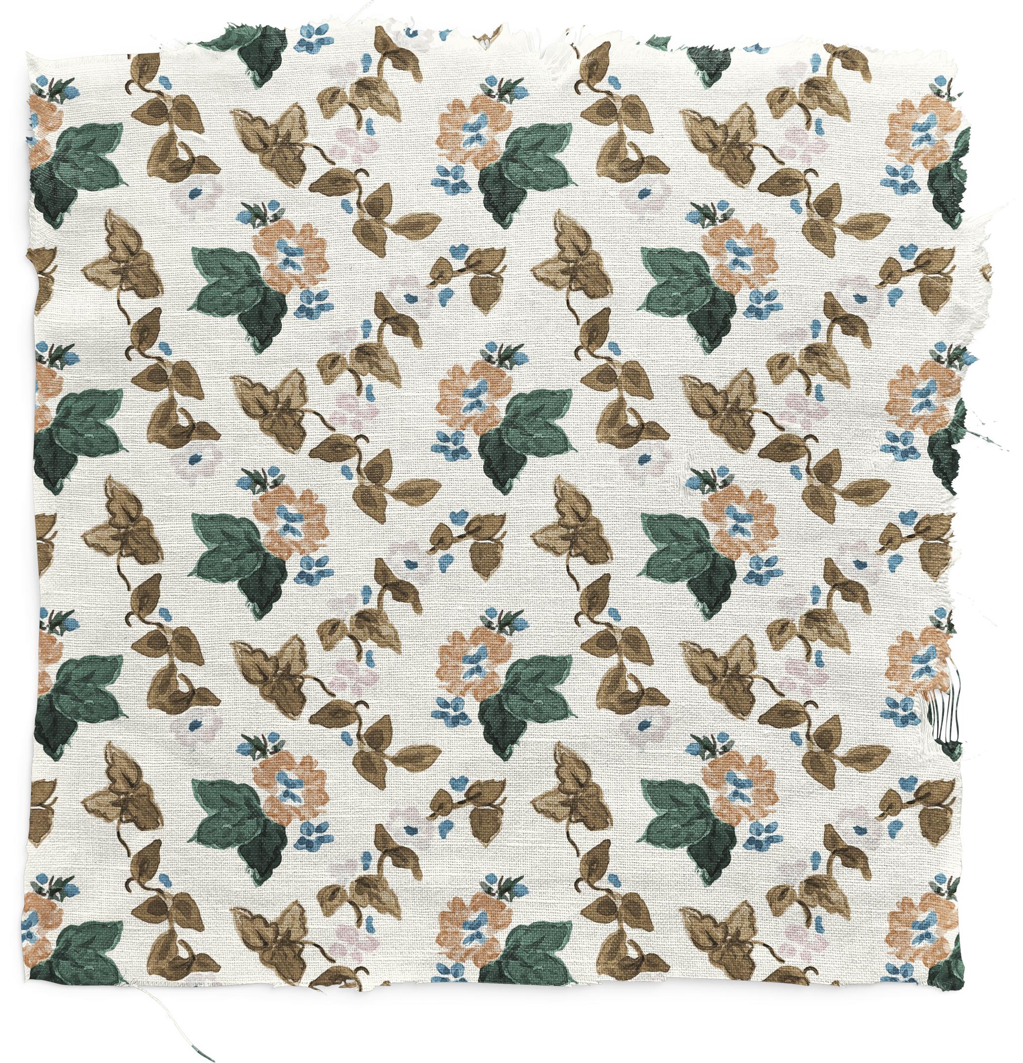 Molly Anne Dress in Woodland Floral in Cream