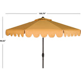 Dorinda Scalloped Patio Umbrella