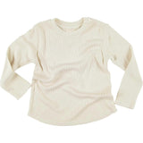 Rib Long Sleeve Top