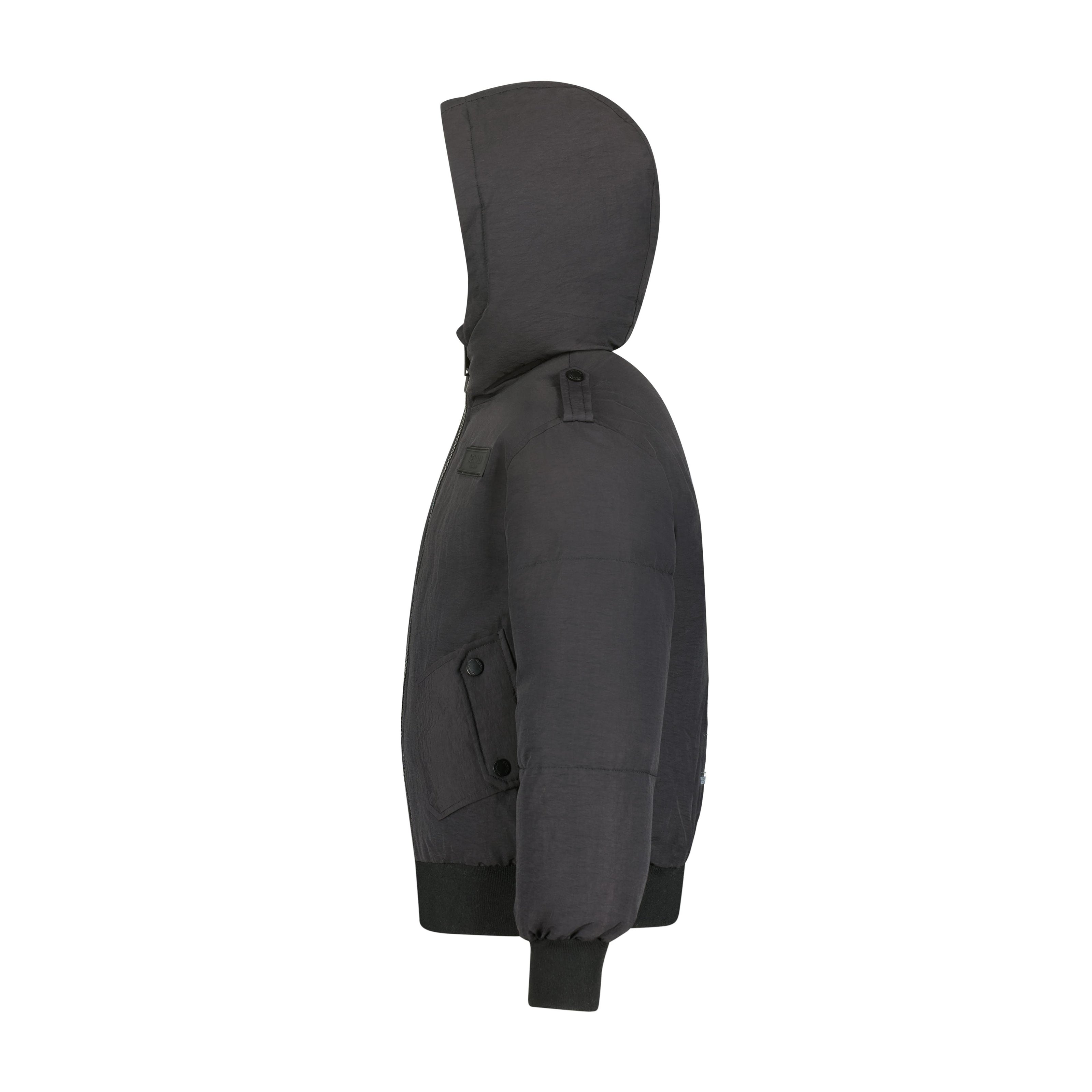 Boys Bomber with pocket details - Black