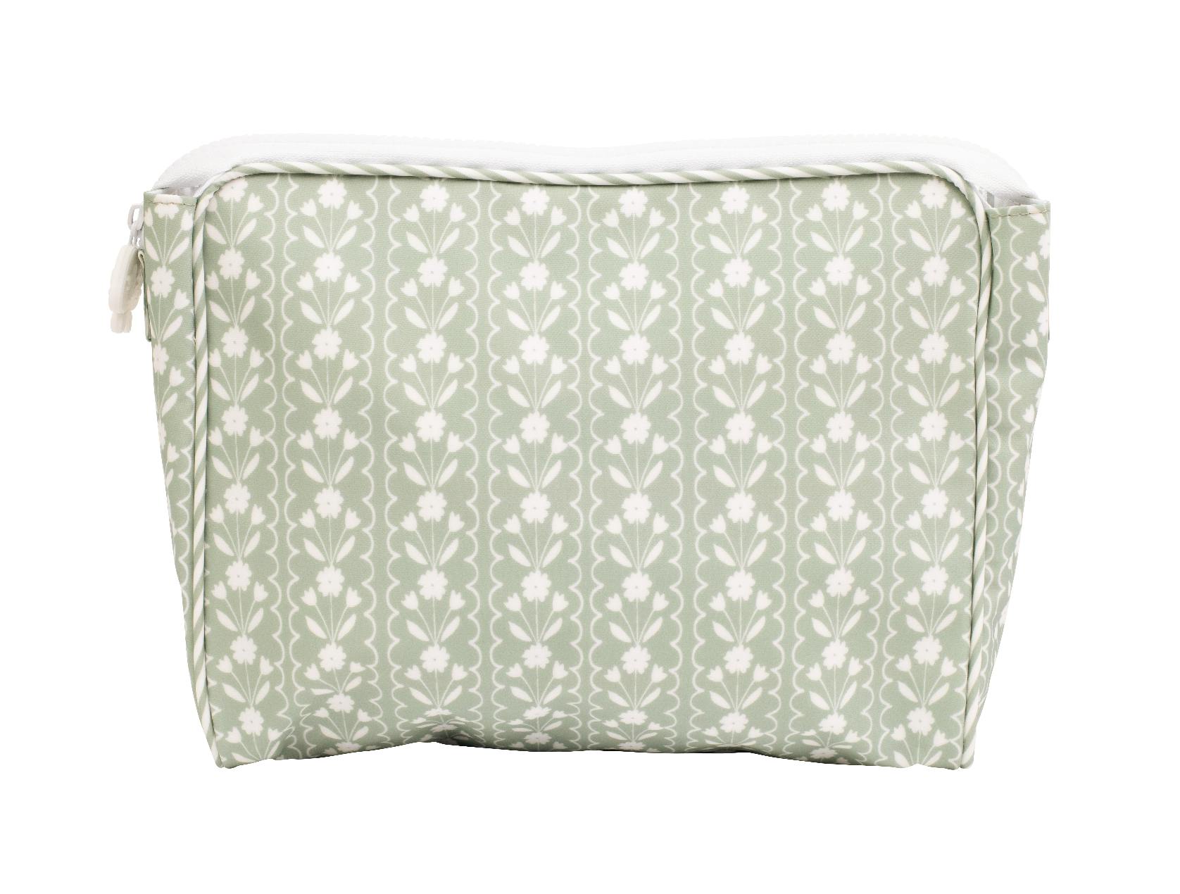 The Go Bag in Sage Floral