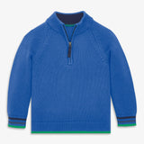 Kids quarter zip sweater