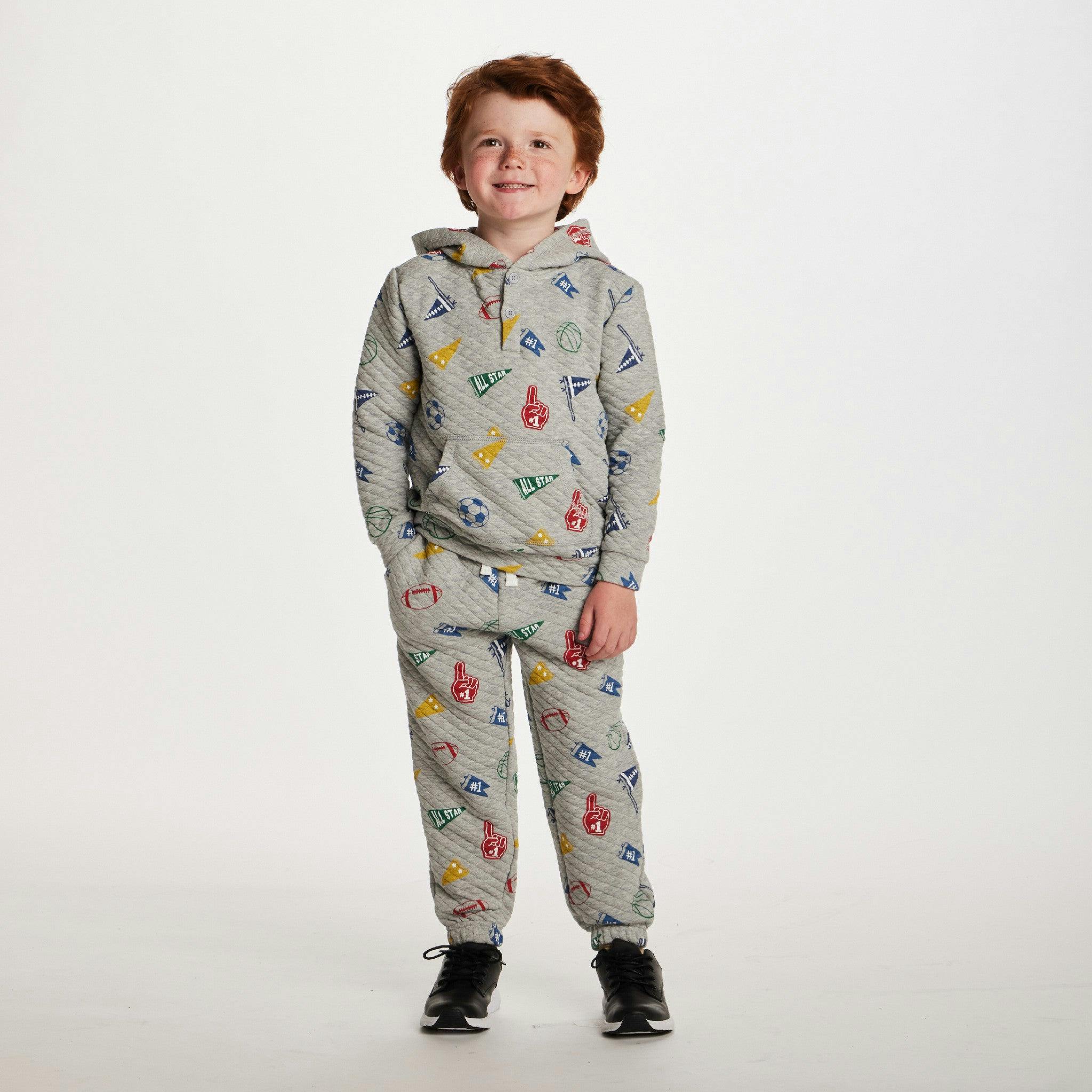 Kids Hooded Lounge Set