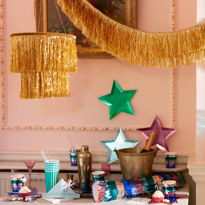 Tinsel Chandelier