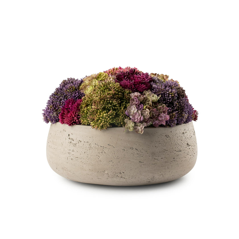 DH Floral Taupe Eileen Decor