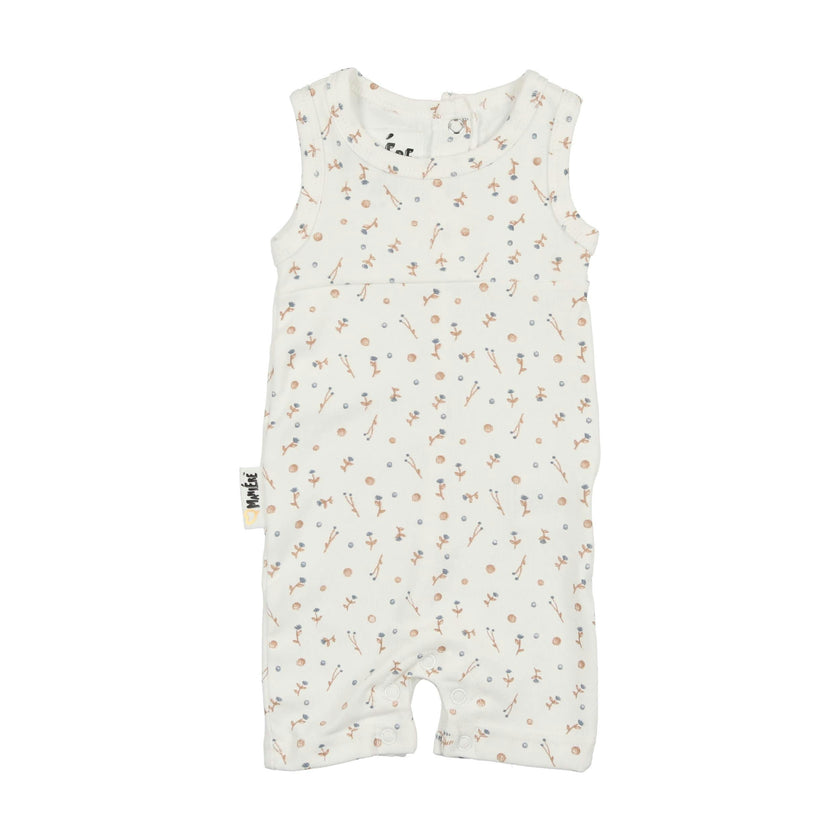 Berry Floral Footie