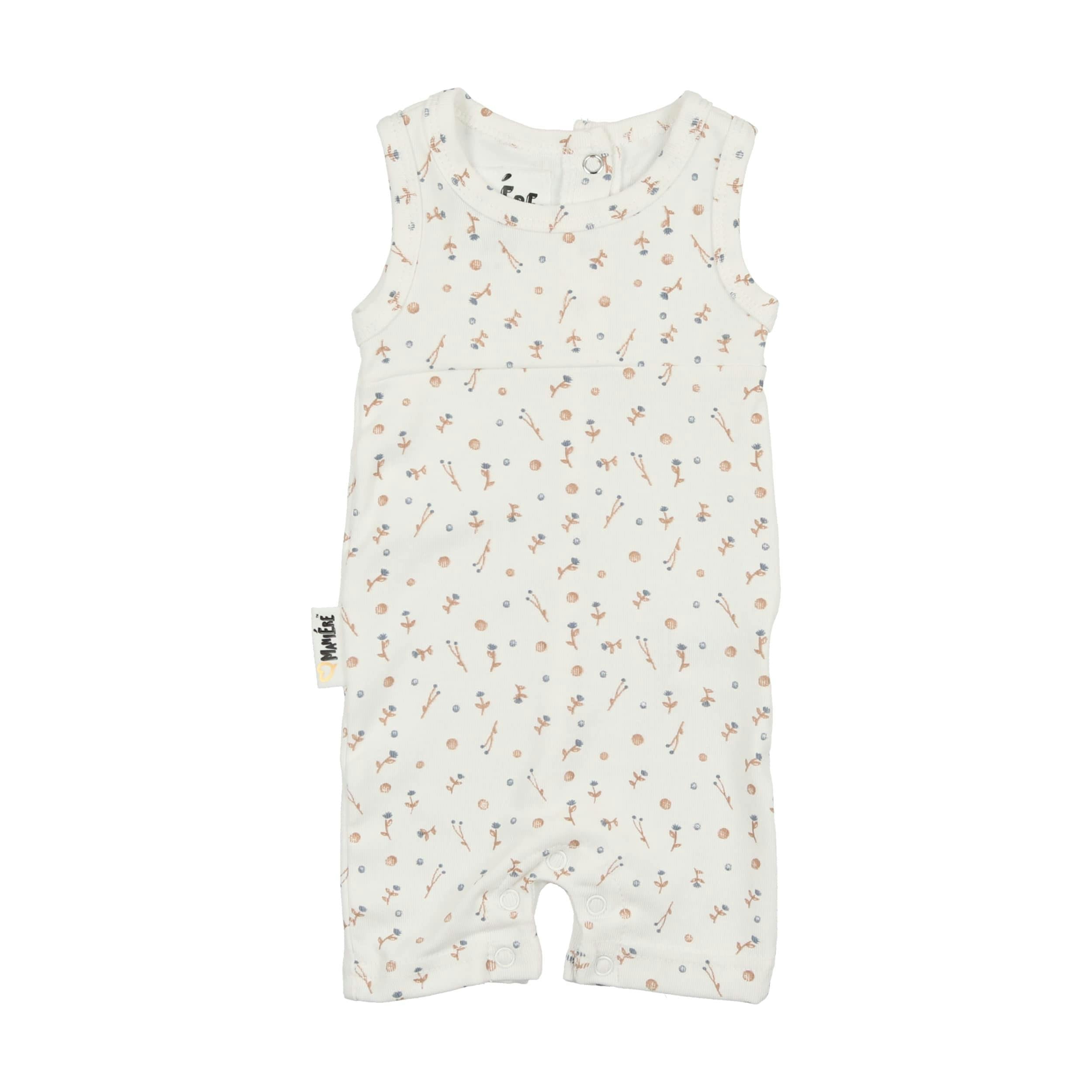 Berry Floral Footie