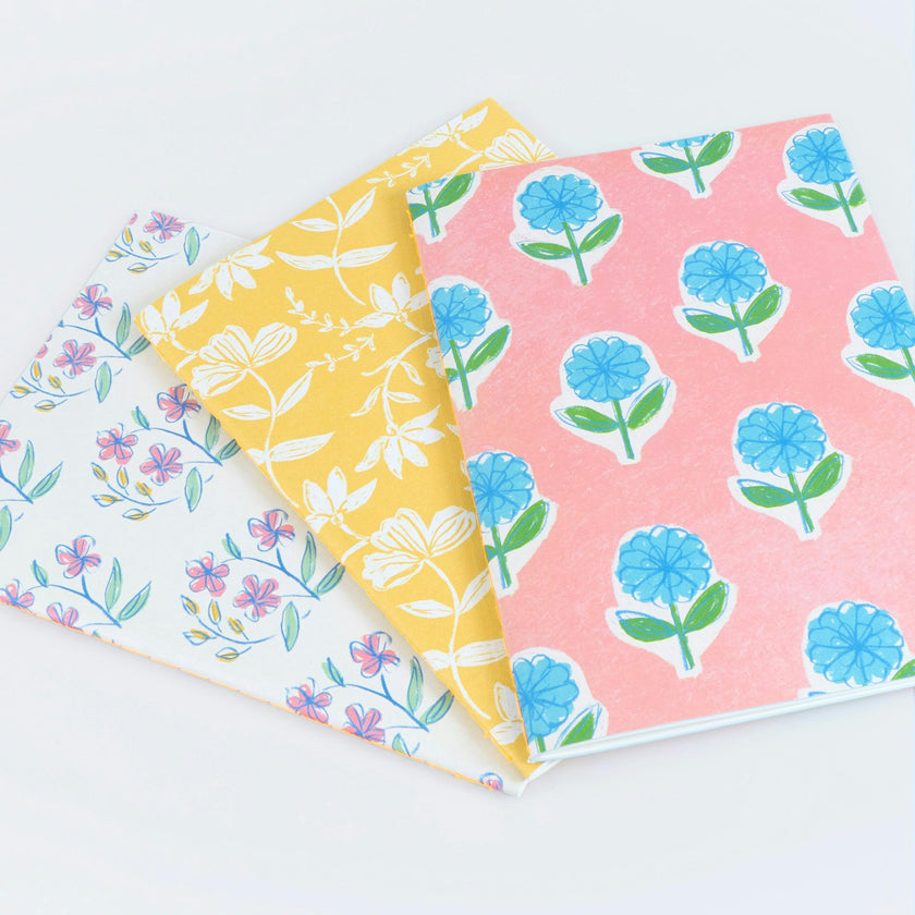 Flora Softcover Notebook Set