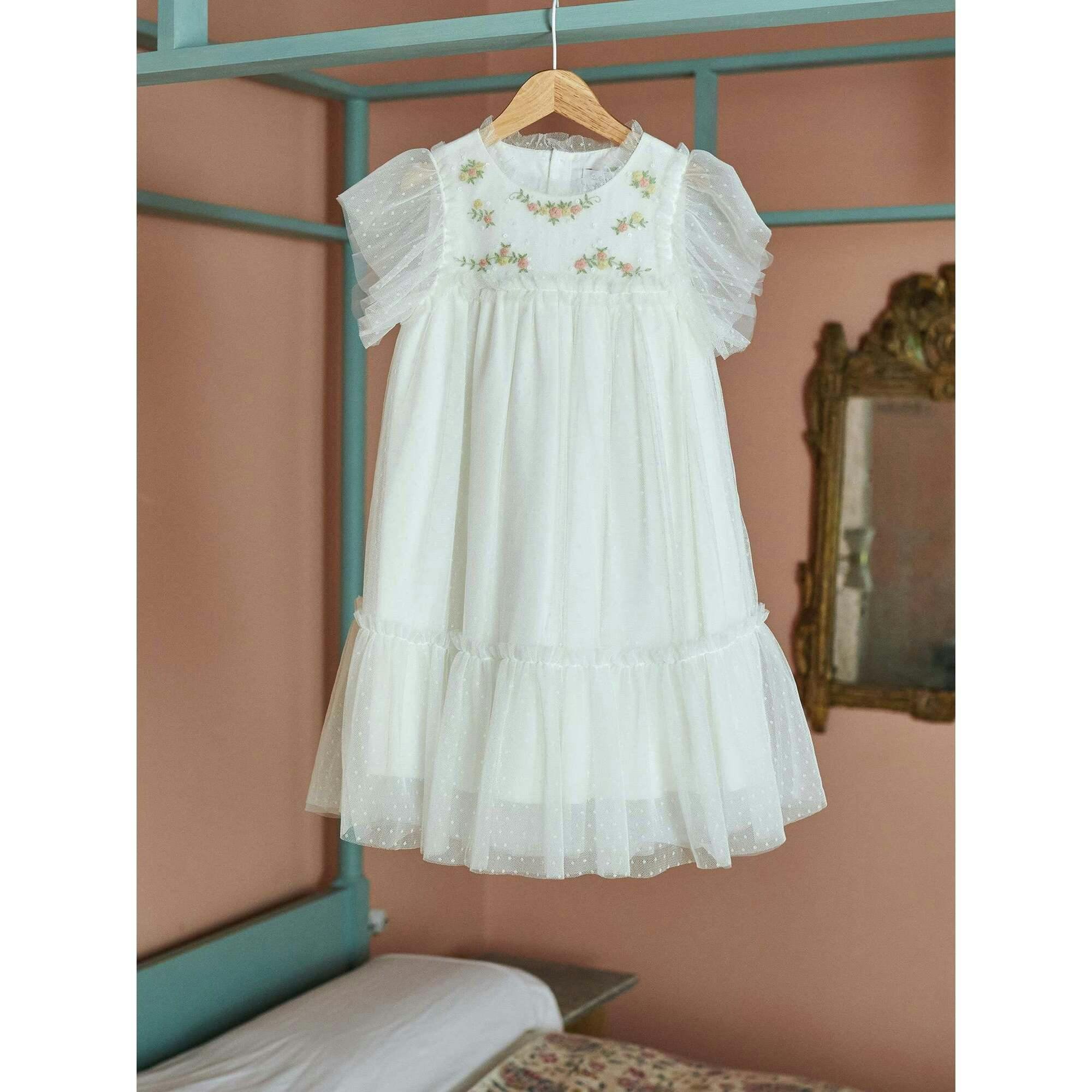Ivory Primrose Ceremony Girl Dress