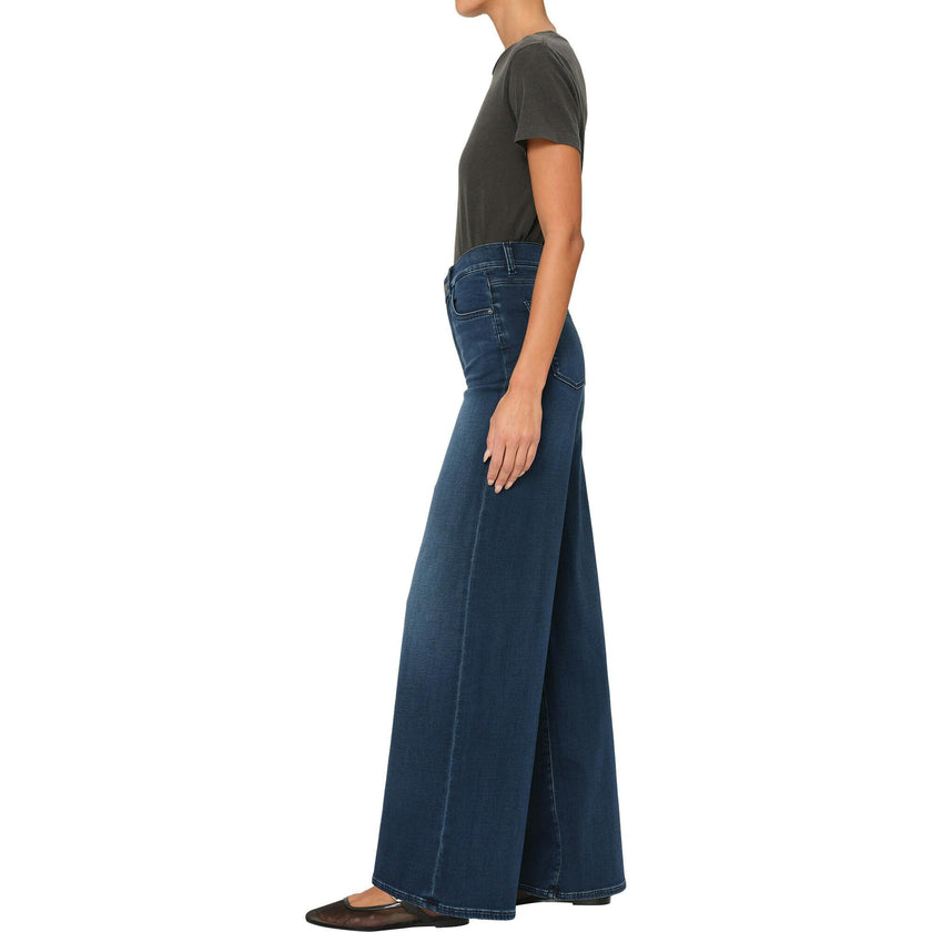 Hepburn Wide Leg High Rise 32" Jeans | Stream