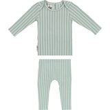 Vertical Pinstripe Loungewear Set