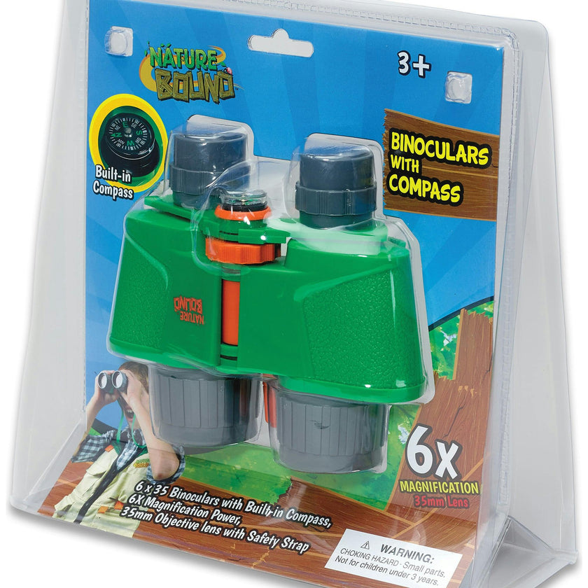 Nature Bound: Binoculars With Compass