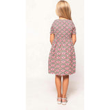 Mini Parker Dress in Floral Fan