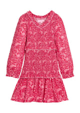 Indie Dress - Cambridge Crimson Floral
