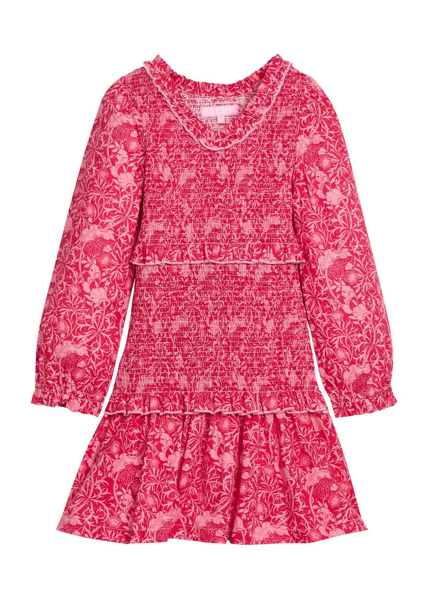 Indie Dress - Cambridge Crimson Floral