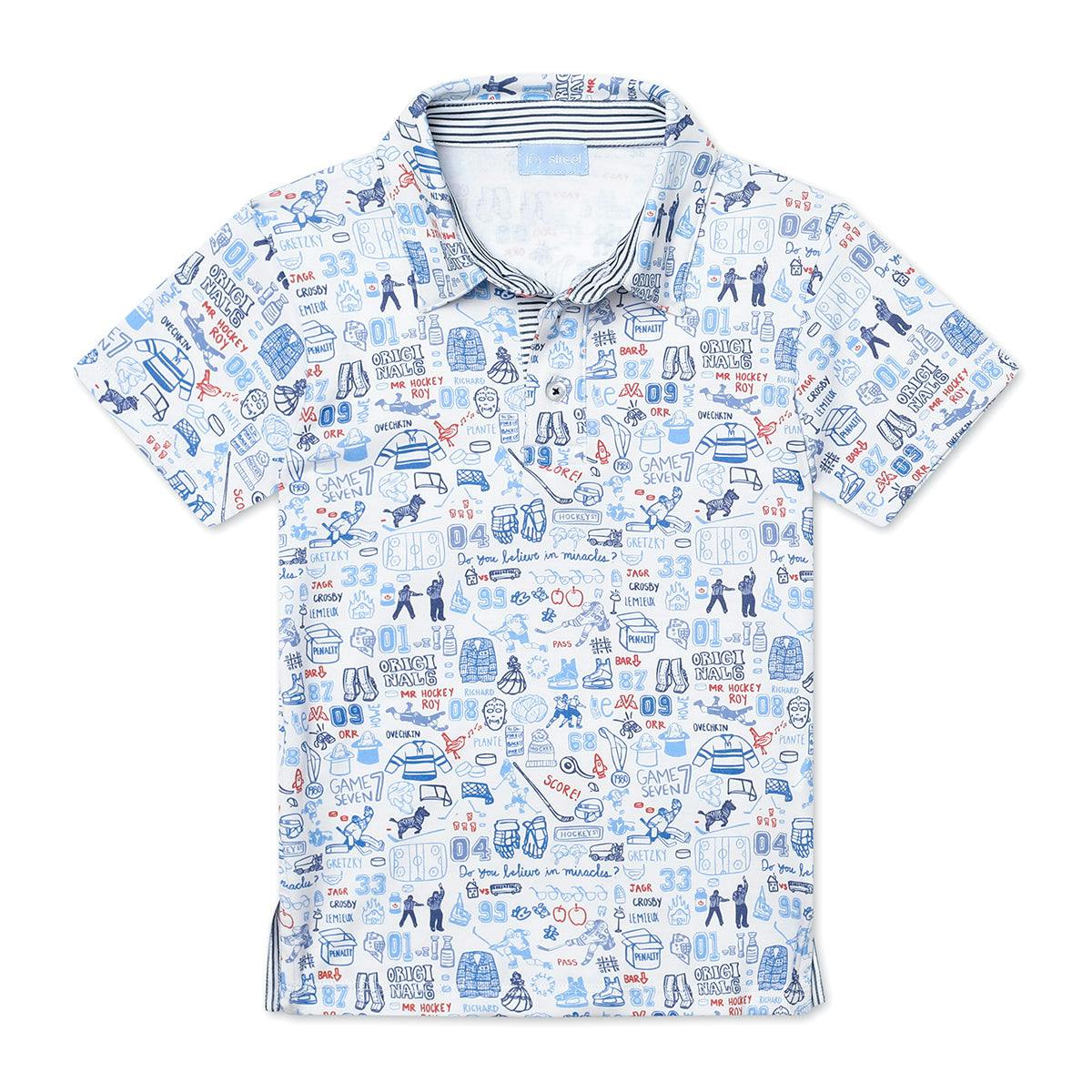 Hockey Boy's Polo Shirt