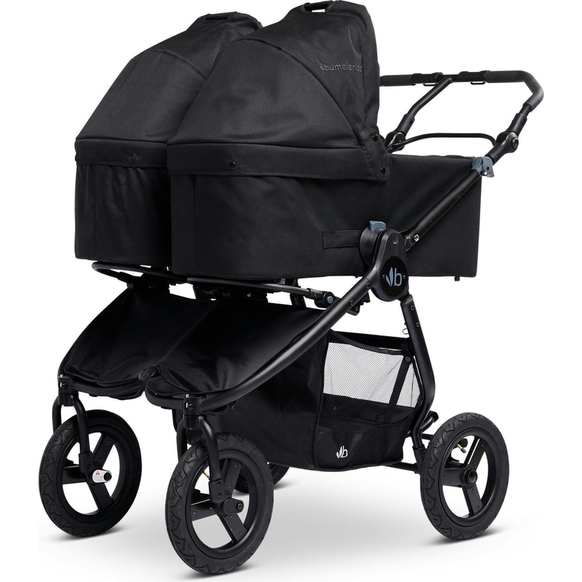 Indie Twin Bassinet Black