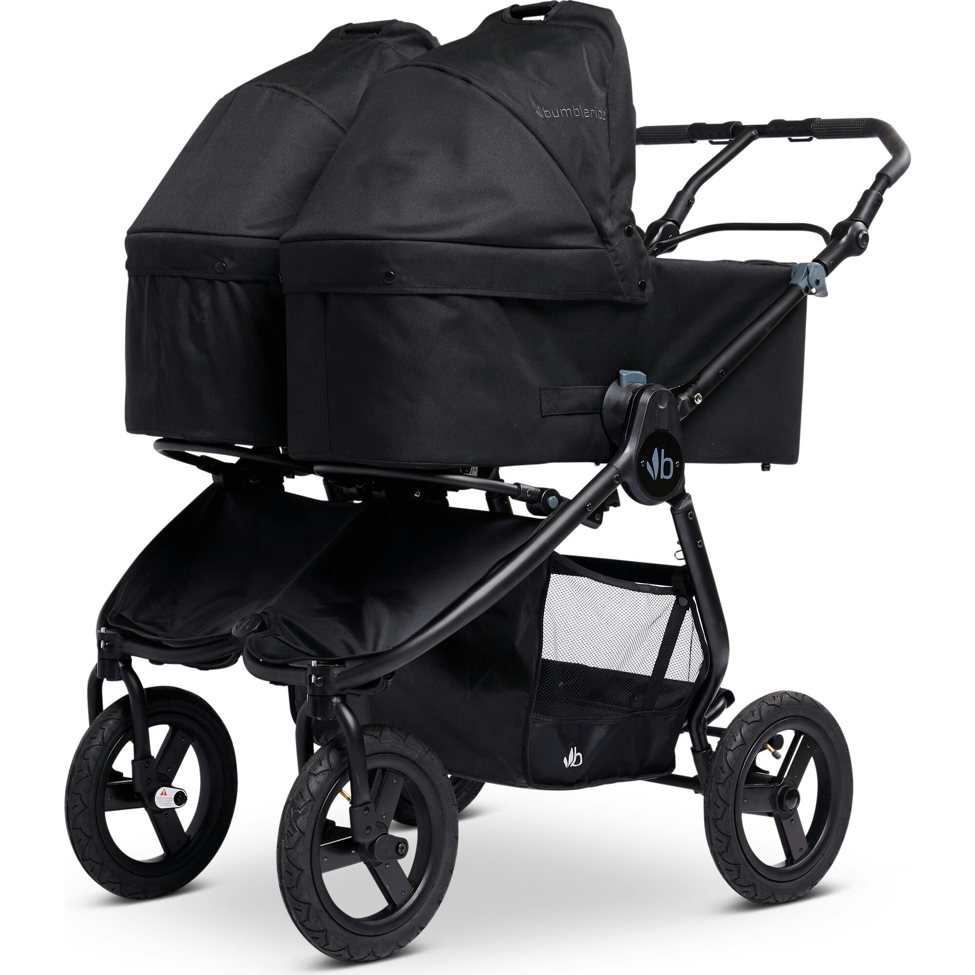 Indie Twin Bassinet Black