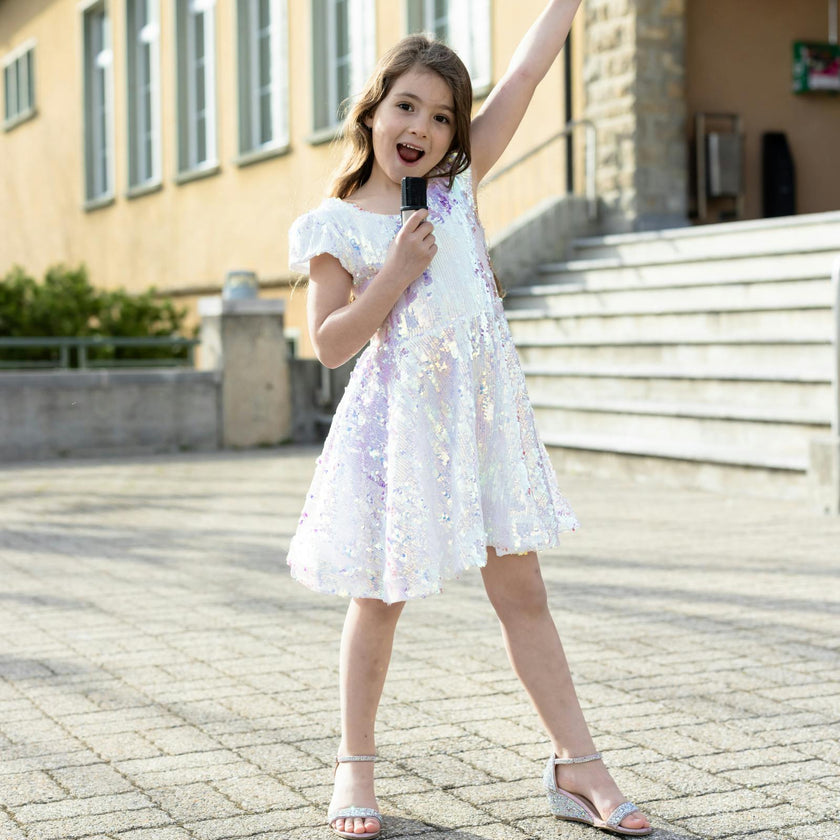 Sequins Concert Queen Dress
