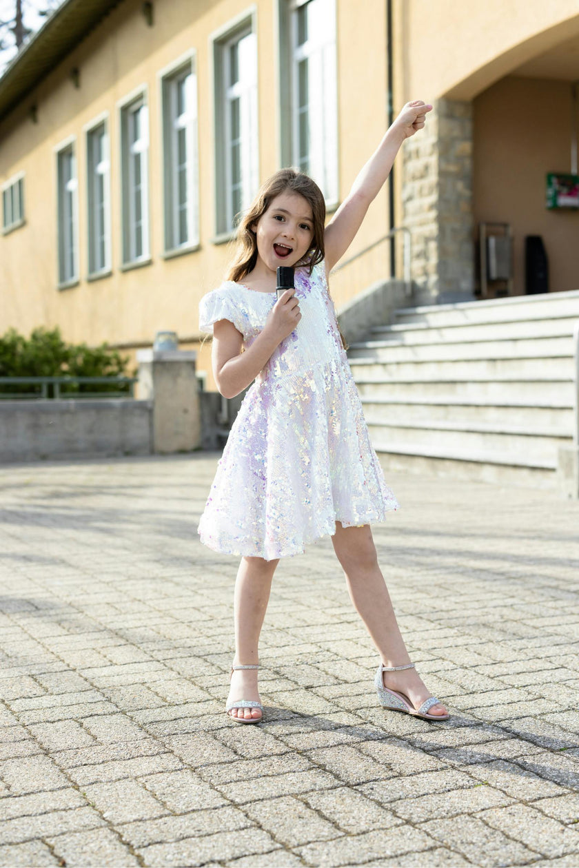 Sequins Concert Queen Dress