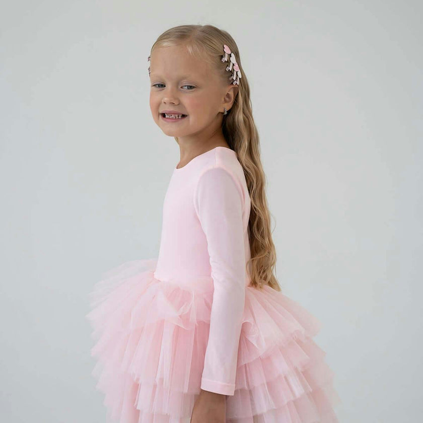 Pink Roses Tutu Dress