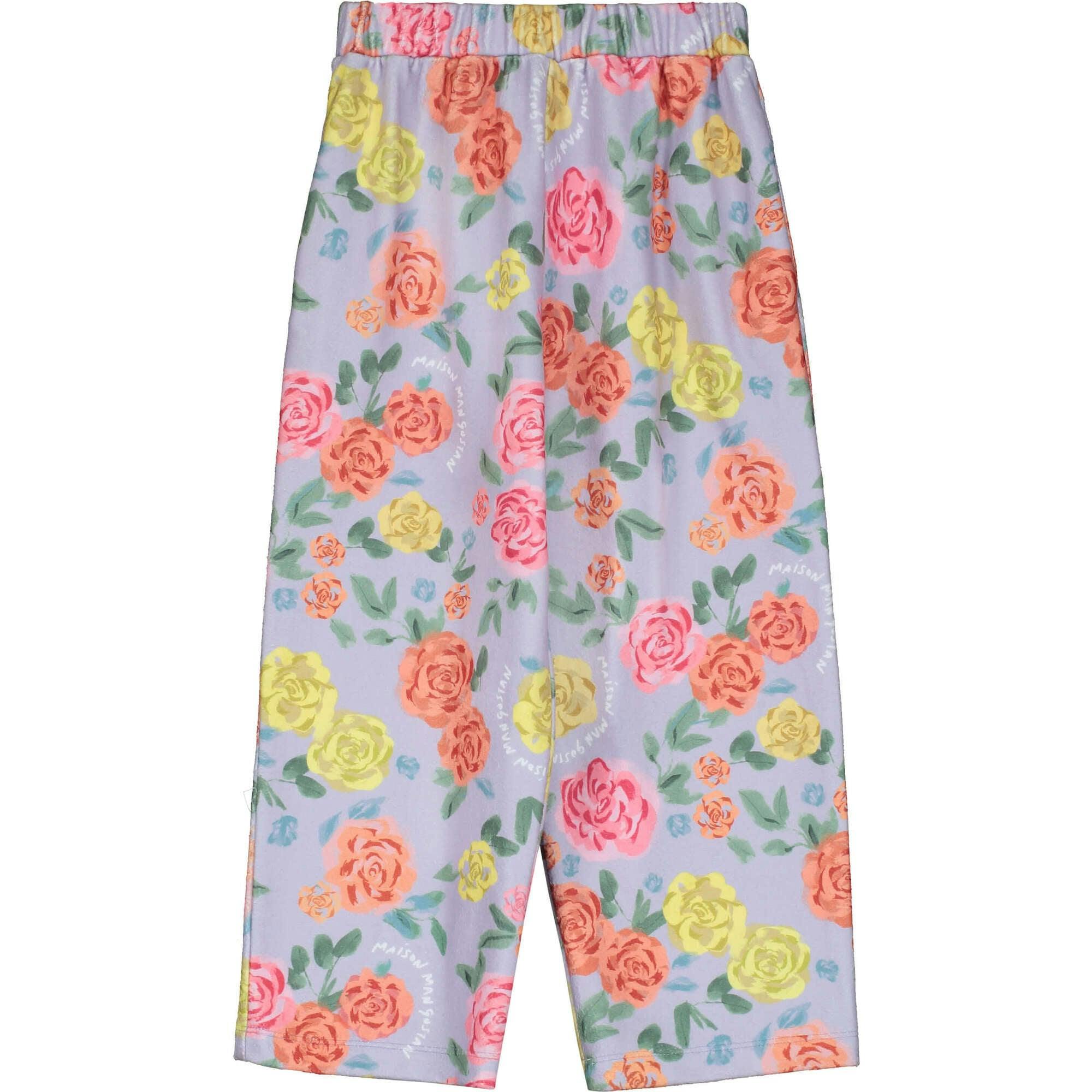 ROSES FLEECE TROUSERS