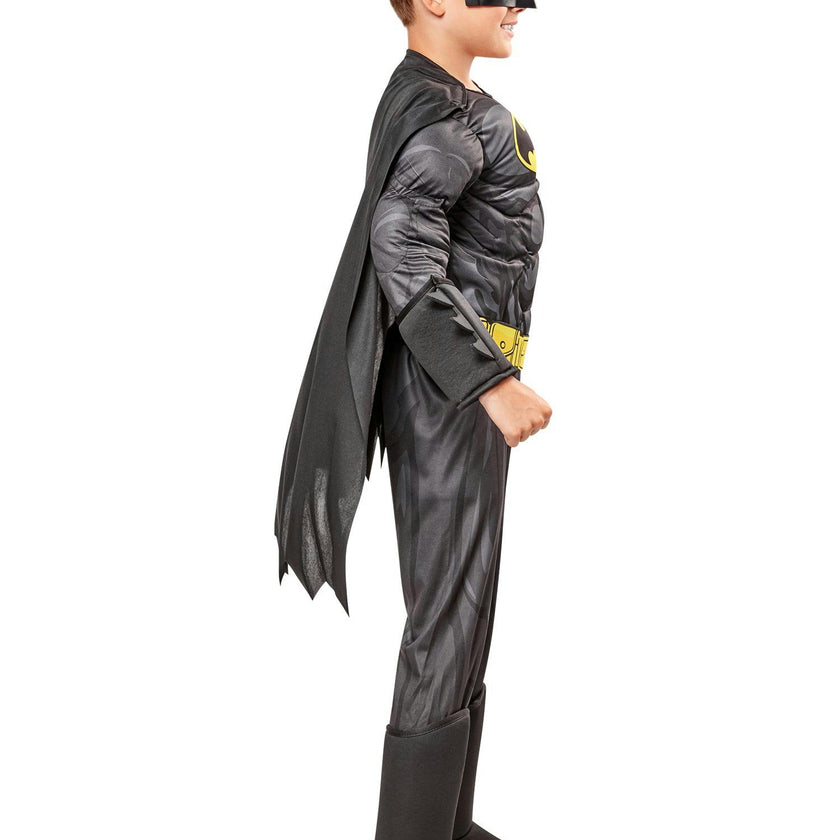 Boys' DC Comics Batman Muscle Chest Costume - Deluxe