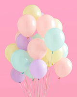Pastel Balloon Pack - 24 matte balloons