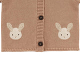 Danta Cardigan | Fluffy Bunny | Rose Mocha