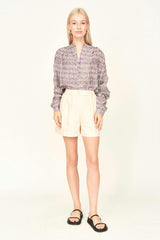 Florence Blouse in Grappa Minnow
