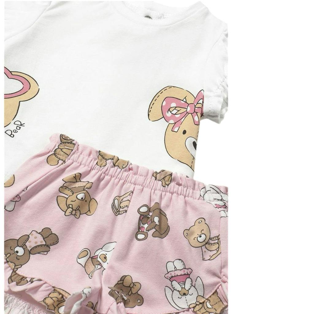 Newborn Girl Shorts And Top Set