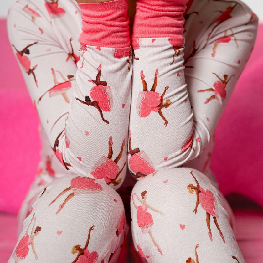 Love on Pointe 2 Piece Pajama Set