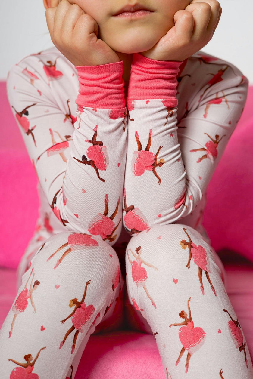 Love on Pointe 2 Piece Pajama Set