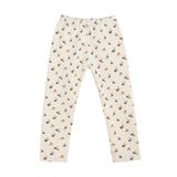 Cream Acorn Cotton Pajama Set