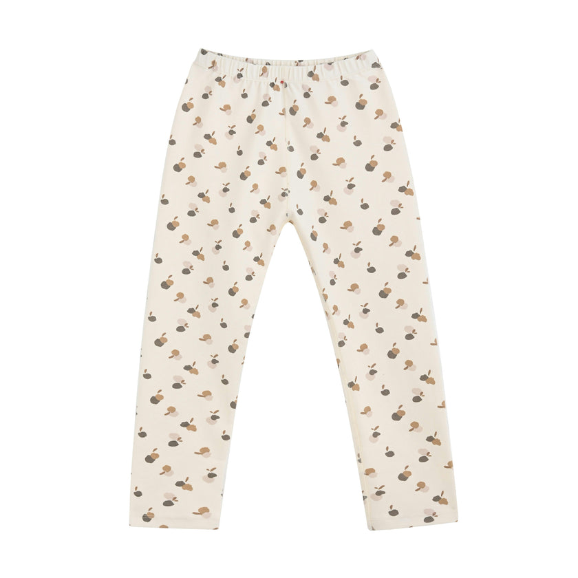 Cream Acorn Cotton Pajama Set