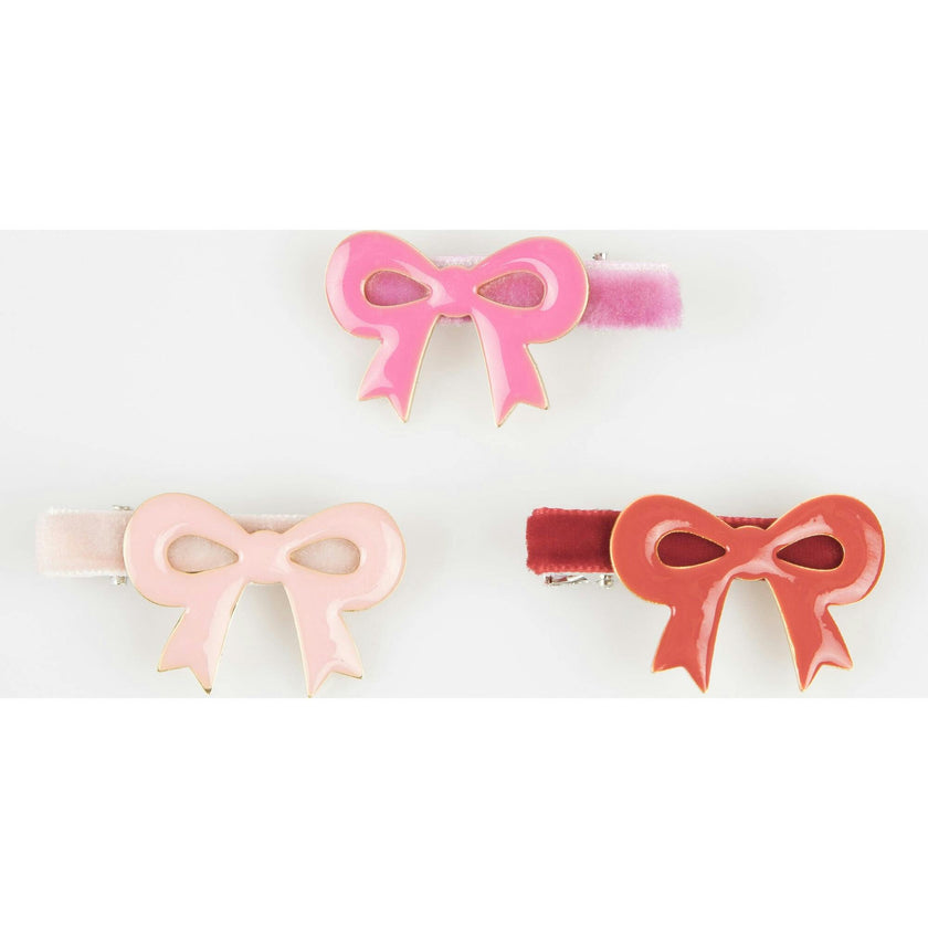 Valentine'S Bow Hair Clips