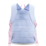 Oz Daypack Backpack with Doodle Large Pencil Case in Baby Blue