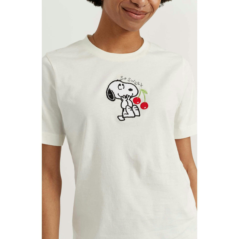 Cotton Snoopy Cherry T-Shirt