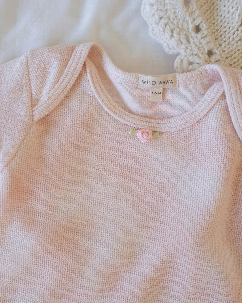 Tie-dye Set in Baby Pink