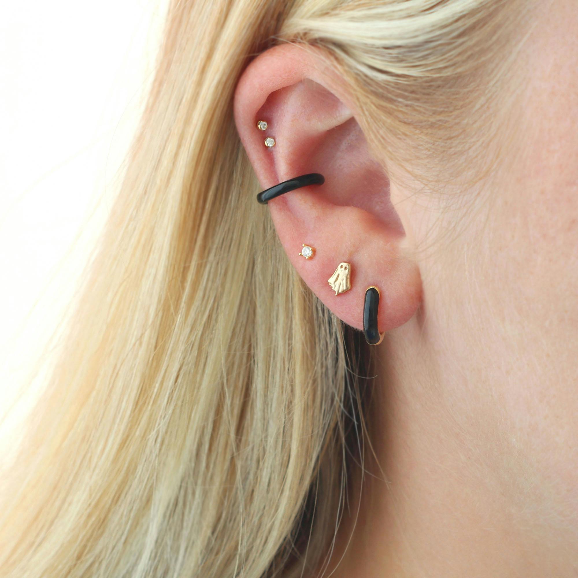 Ghost Stud Earrings