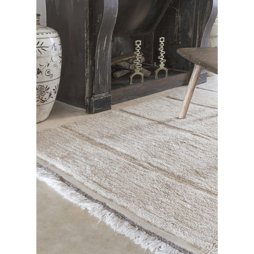Steppe Rug, White